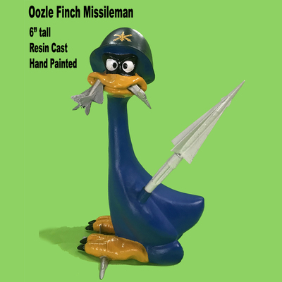 Oozle Finch Missileman - $45